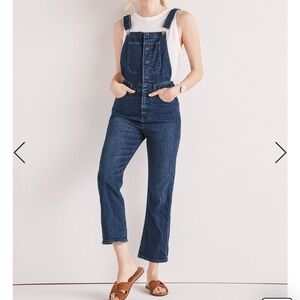 Lucky Brand Bridget Crop Flare Overall